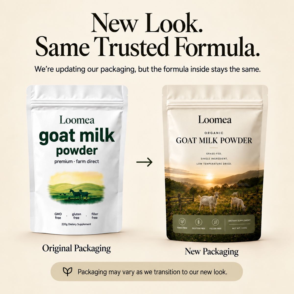 Loomea Goat Milk Powder